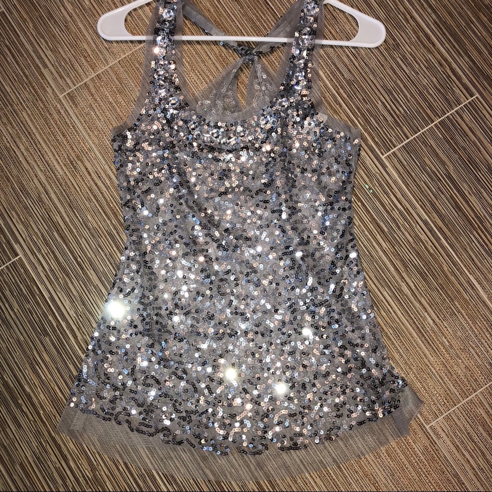 Sparkly TANK TOP (M)